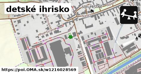 detské ihrisko