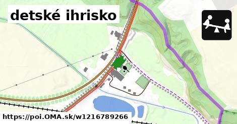 detské ihrisko