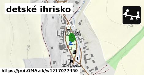 detské ihrisko