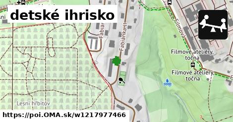 detské ihrisko