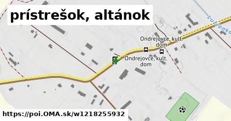 prístrešok, altánok