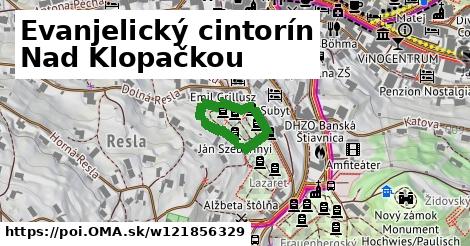 Evanjelický cintorín Nad Klopačkou