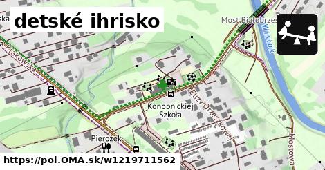 detské ihrisko