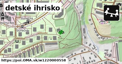 detské ihrisko