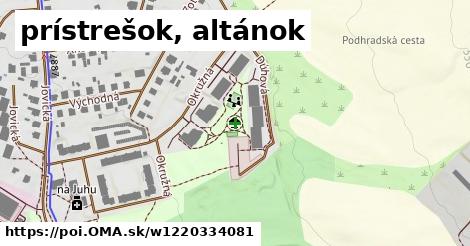 prístrešok, altánok