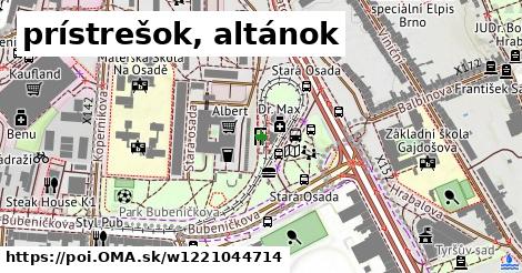 prístrešok, altánok