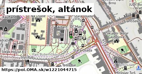 prístrešok, altánok