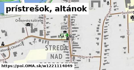 prístrešok, altánok