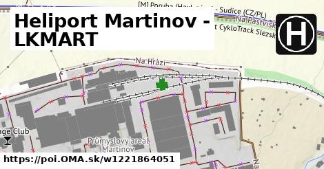 Heliport Martinov - LKMART