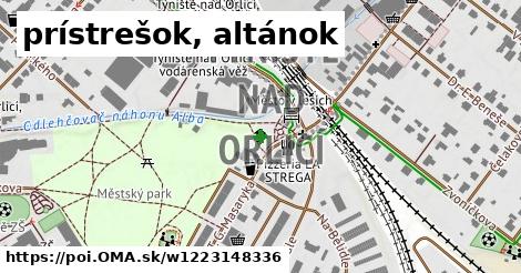 prístrešok, altánok