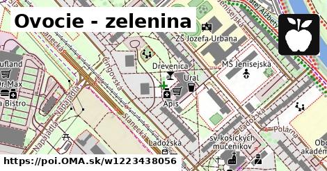 Ovocie - zelenina