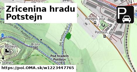 Zricenina hradu Potstejn