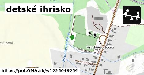 detské ihrisko