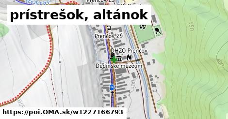 prístrešok, altánok