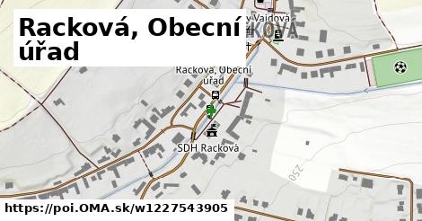 Racková, Obecní úřad