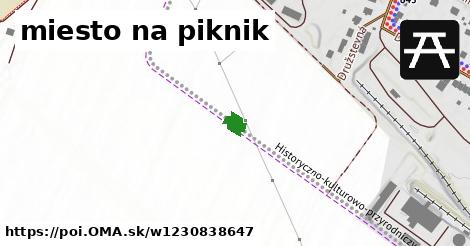 miesto na piknik