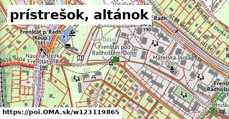 prístrešok, altánok