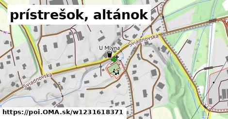 prístrešok, altánok