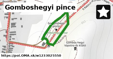 Gomboshegyi pince