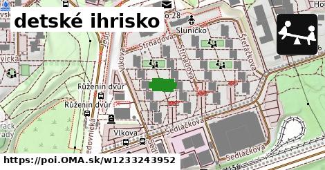 detské ihrisko