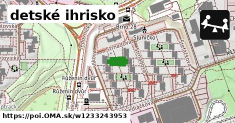 detské ihrisko