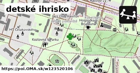 detské ihrisko