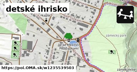 detské ihrisko