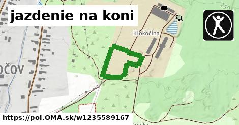 jazdenie na koni