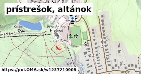 prístrešok, altánok