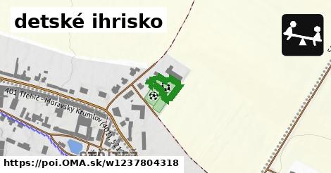 detské ihrisko