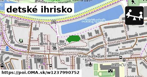 detské ihrisko