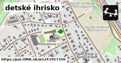 detské ihrisko