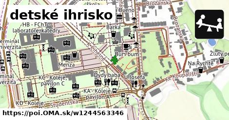 detské ihrisko