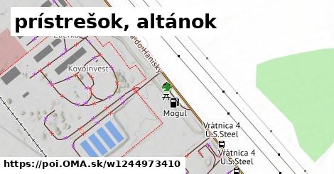 prístrešok, altánok