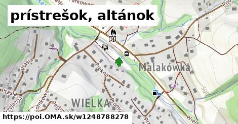 prístrešok, altánok