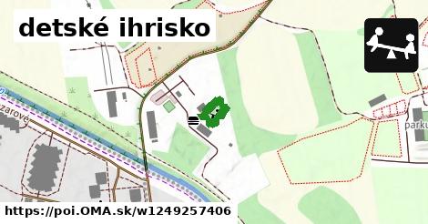 detské ihrisko