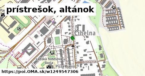 prístrešok, altánok