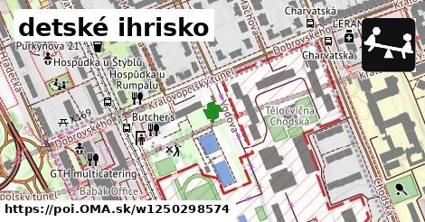 detské ihrisko