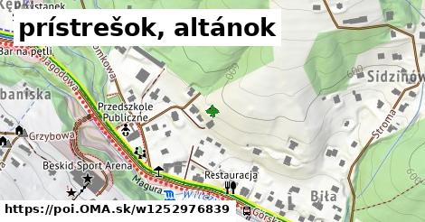 prístrešok, altánok