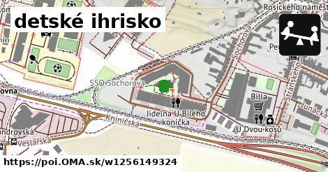 detské ihrisko