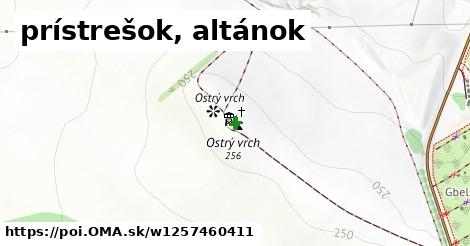 prístrešok, altánok