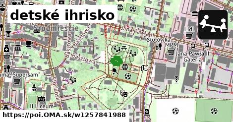 detské ihrisko