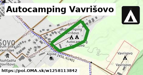 Autocamping Vavrišovo