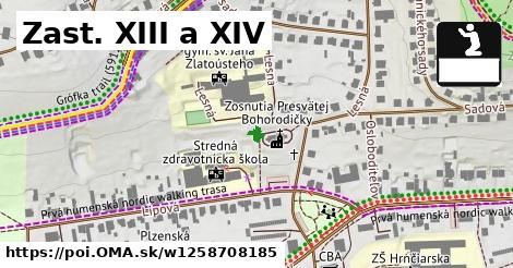 Zast. XIII a XIV