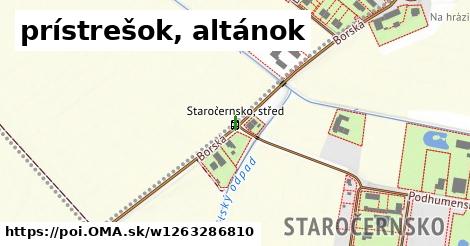 prístrešok, altánok