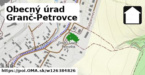 Obecný úrad Granč-Petrovce