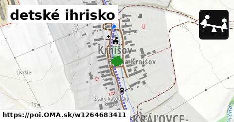 detské ihrisko