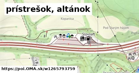 prístrešok, altánok