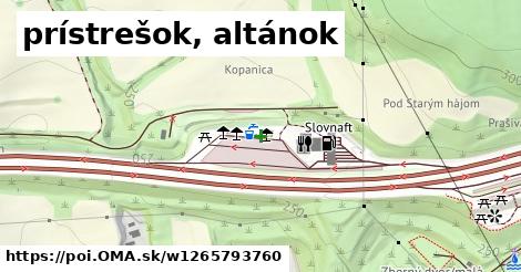 prístrešok, altánok