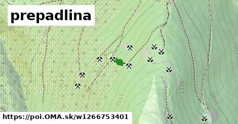 prepadlina